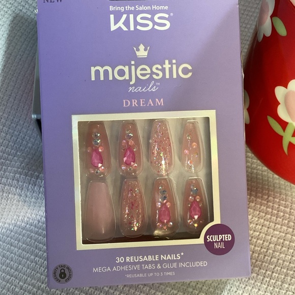 NO MYSTERY HERE! 3 Piece Celebrate Yourself! Coffee mug, nail set & keychain NWT - Picture 2 of 6